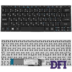 Клавиатура для ноутбука ACER (AS: SW512-52) rus, black, без фрейма