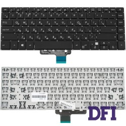 Клавіатура для ноутбука ASUS (X510 series) rus, black, без фрейма (оригінал)