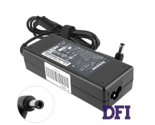 Блок питания для ноутбука LENOVO 20V, 4.5A, 90W, 5.5*2.5мм, 3 hole, L-образный разъём, black (без кабеля!)