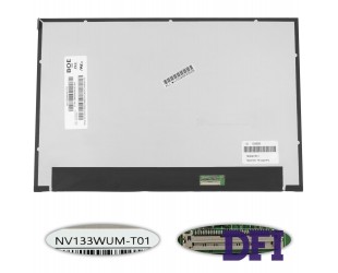 Матрица 13.3 NV133WUM-T01 touch (1920*1200, 40pin(eDP, IPS) LED, SLIM(без доп панели), матовая, разъем справа внизу) для ноутбука
