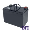 Аккумуляторная батарея SUNREX SR12-33, Емкость: 33Ah, 12V, 10kg, AGM battery, размеры: 96х130х155мм (ИБП UPS)