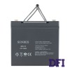 Аккумуляторная батарея SUNREX SR12-55, Емкость: 55Ah, 12V, 16.3kg, AGM battery, размеры:229х138х208мм (ИБП UPS)