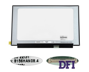 УЦЕНКА! Матрица 15.6 B156HAN08.4 (1920*1080, 40pin(eDP, IPS, 144HZ, 300cd/m2, 800:1б цветопередача 72%), LED, SLIM(без планок и ушек), матовая, разъем справа внизу) для ноутбука