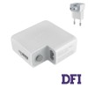 Оригинальный блок питания для ноутбука APPLE USB-C 87W (20.3V/4.3A, 14.5V/2A, 9V/3A, 5.2V/2.4A), Type-C, USB3.1, White (с кабелем!) (A1718, A1706, A1708)