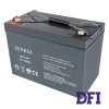Аккумуляторная батарея SUNREX SR12-100, Емкость: 100Ah, 12V, 27kg, AGM battery, размеры: 307х169х211мм (ИБП UPS)