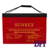 Аккумуляторная батарея SUNREX SRHG12-100, Емкость: 100Ah, 12V, 30.2kg, гелевый, размеры: 307х169х211мм (ИБП UPS)