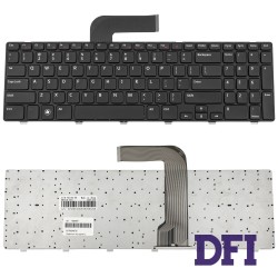 Клавиатура для ноутбука DELL (Inspiron: M5110, M511R, N5110) eng, black