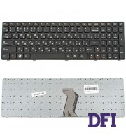 Клавиатура для ноутбука LENOVO (G580, G585, N580, N585, Z580, Z585) rus, black, black frame