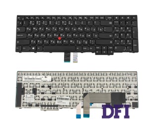 Клавіатура для ноутбука LENOVO (ThinkPad Edge: E531, E540) rus, black