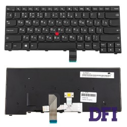 Клавіатура для ноутбука LENOVO (ThinkPad Edge: T431S, T440, T440P, T440S) rus, black