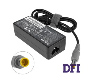 Блок питания для ноутбука LENOVO 20V, 3.25A, 65W, 7.9*5.5мм, 3 hole, with pin inside, black (без кабеля)