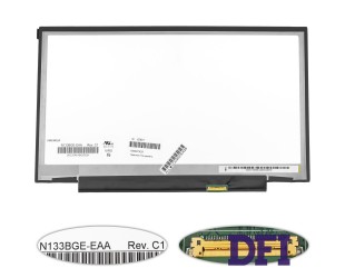 Матриця 13.3 N133BGE-EAA (1366*768, 30pin(eDP), LED, SLIM(без планок та вушок), матова, роз'єм праворуч знизу) для ноутбука