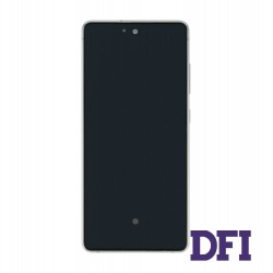 Дисплей для смартфона (телефону) Samsung Galaxy S20 FE 4G (2020), S20 FE 5G (2020), SM-G780, SM-G781, white (у зборі з тачскріном)(з рамкою)(Service Original)