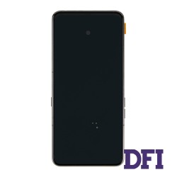 Дисплей для смартфона (телефону) Samsung Galaxy A80 (2019), SM-A805, black (у зборі з тачскріном)(з рамкою)(Service Original)
