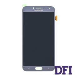 Дисплей для смартфона (телефона) Samsung Galaxy J4 (2018), SM-J400, LAVENDER GRAY (в сборе с тачскрином)(с рамкой)(Service Original)