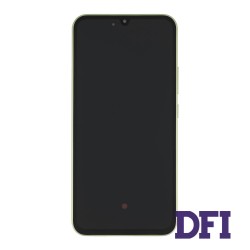 Дисплей для смартфона (телефону) Samsung Galaxy A34 (2022), SM-A346, Green (у зборі з тачскріном)(з рамкою)(Service Original)