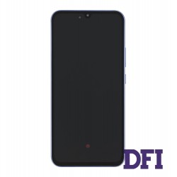 Дисплей для смартфона (телефону) Samsung Galaxy A34 (2022), SM-A346, Violet (у зборі з тачскріном)(з рамкою)(Service Original)