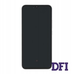 Дисплей для смартфона (телефона) Samsung Galaxy A34 (2022), SM-A346, Silver (в сборе с тачскрином)(с рамкой)(Service Original)