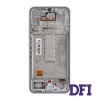 Дисплей для смартфона (телефона) Samsung Galaxy A34 (2022), SM-A346, Silver (в сборе с тачскрином)(с рамкой)(Service Original)