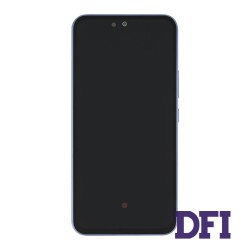 Дисплей для смартфона (телефону) Samsung Galaxy A54 5G (2023), SM-A546, violet, (у зборі з тачскріном)(з рамкою)(Service Original)