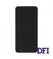 Модуль матрица + тачскрин для Samsung Galaxy S22 Plus (2022), SM-S906, black (с рамкой)(Service Original)