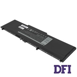 Батарея для ноутбука DELL WJ5R2 (Precision 3510, Latitude E5570) 11.4V 7260mAh 84Wh Black