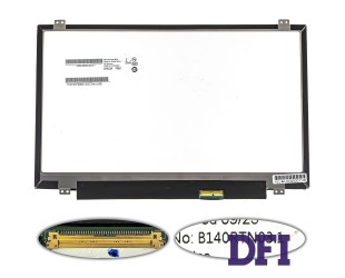 УЦЕНКА! Матрица 14.0 B140RTN03.1 (1600*900, 40pin, LED, SLIM (вертикальные ушки), матовая, разъем справа внизу) для ноутбука (renew)