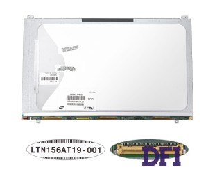 Матрица 15.6 LTN156AT19 (1366*768, 40pin, LED, SLIM(без доп. панели !!!), матовая, разъем слева внизу) для ноутбука (renew)