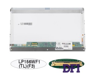 Матрица 15.6 LP156WF1-TLF3 (1920*1080, 40pin, LED, NORMAL, матовая, разъем слева внизу) для ноутбука (renew)