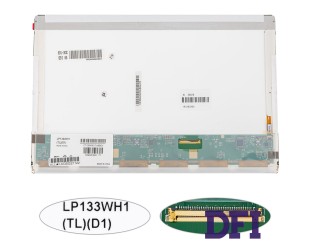Матрица 13.3 LP133WH1-TLD1 (1366*768, 40pin, LED, NORMAL, глянец, разъем справа внизу) для ноутбука (renew)
