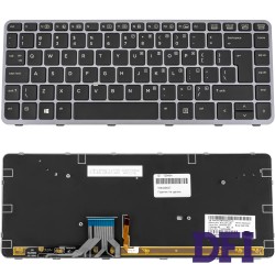 Клавіатура для ноутбука HP (EliteBook: 1040, 1040 G1) eng, black, підсвічування клавіш