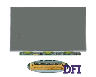 Матриця 13.3 CLAA133UA02 (1600*900, 30pin(eDP), LED, SLIM(без вушок та планок), глянцева, роз'єм ліворуч знизу, th=1.5mm, for ASUS UX31A, UX31E, UX32) для ноутбука