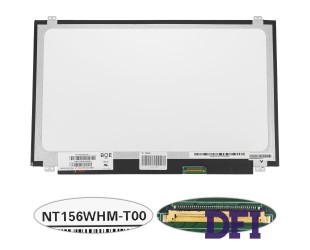 Матрица 15.6 NT156WHM-T00 touch (1366*768, 40pin(eDP), LED, SLIM(вертикальные ушки), глянец, разъем справа внизу) для ноутбука