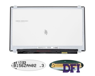 Матриця 15.6 B156ZAN02.3 (3840*2160, 40pin(eDP, 300cd/m2, IPS), LED, SLIM(вертикальні вушки), матова, роз'єм праворуч знизу) для ноутбука