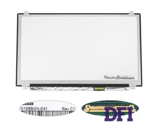 Матриця 15.6 N156BGN-E41 touch (1366*768, 40pin(eDP), LED, SLIM(вертикальні вушки), глянець, роз'єм праворуч знизу) для ноутбука