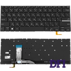 Клавиатура для ноутбука ASUS (X1402, X1403 series) rus, black, без фрейма, подсветка клавиш