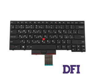 Клавіатура для ноутбука LENOVO (ThinkPad Edge: E330, E335, E430, E435, E445) rus, black