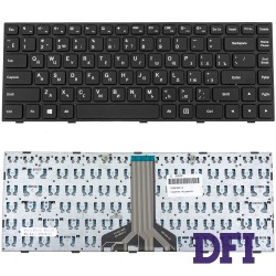 Клавіатура для ноутбука LENOVO (IdeaPad 100-14IBD) rus, black