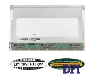Матриця 17.3 LP173WF1-TLB3 (1920*1080, 40pin, LED, NORMAL, матова, роз'єм ліворуч знизу) для ноутбука (renew)