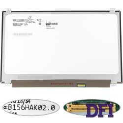 Матрица 15.6 B156HAK02.0 H/W: 0A touch (1920*1080, 40pin(eDP, IPS), LED, SLIM(вертикальные ушки), матовая, разъем справа внизу) для ноутбука