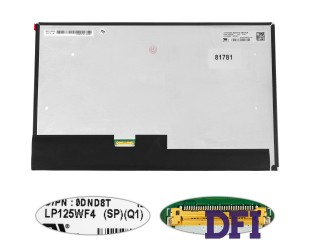 Матрица 12.5 LP125WF4-SPQ1 (1920*1080, 30pin(eDP, IPS), LED, SLIM(без доп панели), глянец, разъем слева внизу) для ноутбука