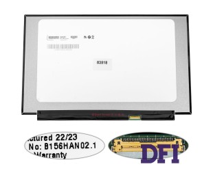 БЕСПЛАТНАЯ ДОСТАВКА Матрица 15.6 B156HAN02.1 (НА HP 15S-EQ НЕ РАБОТАЕТ !) (1920*1080, 30pin(eDP, IPS), LED, SLIM(без планок и ушек), матовая, разъем справа внизу) для ноутбука