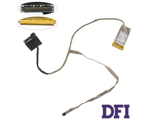 Б.У.Шлейф матриці для ноутбука HP (Pavilion: G6-2000, G6T-2000, HP G6-2000), LED, роз'єм під камеру (681808-001)