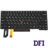Клавіатура для ноутбука Lenovo (ThinkPad: E480, L380) rus, black, підсвічування клавіш (оригінал)