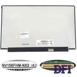 УЦЕНКА! Матрица 15.6 NV156FHM-NX3 (1920*1080, 40pin(eDP, IPS, 144HZ, 300cd/m2, 1200:1. цветопередача 72%), LED, SLIM(без планок и ушек), матовая, разъем справа внизу) для ноутбука