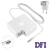 Оригінальний блок живлення для ноутбука APPLE MagSafe 18.5V, 4.6A, 85W, 5pin, White (з євро-адаптером), L-подібний роз'єм MagSafe (A1343)