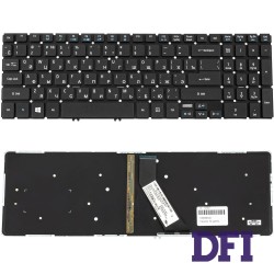 Клавіатура для ноутбука ACER (AS: V5-552, V5-573 series) rus, black, без фрейма