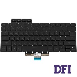 Клавиатура для ноутбука ASUS (GA503 series) rus, black, без фрейма, подсветка клавиш (ОРИГИНАЛ)