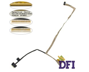 Шлейф матрицы для ноутбука Samsung (NP450R4Q, NP470R5E, ) LED (BA39-01303A)