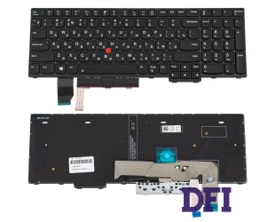 Клавиатура для ноутбука LENOVO (ThinkPad: P15, P17 gen 2) rus, black, подсветка клавиш (ОРИГИНАЛ)